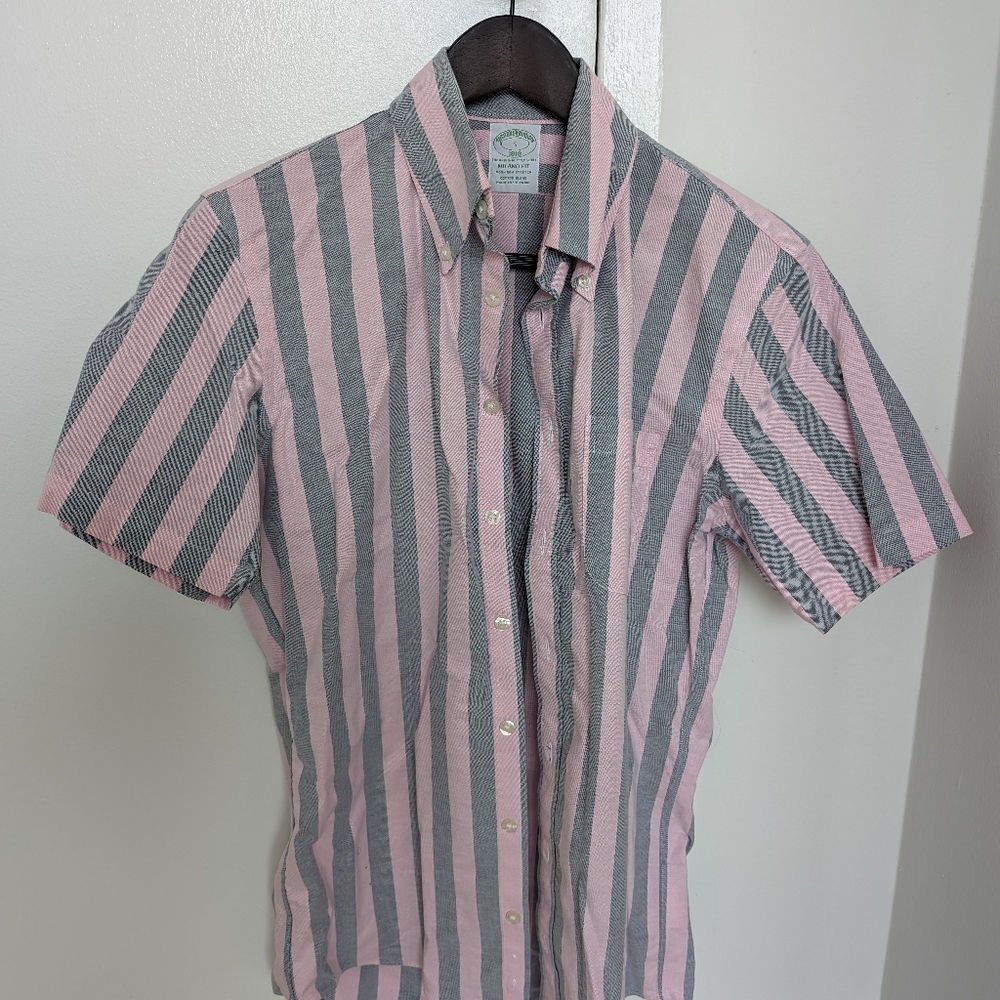 Brooks Brothers Striped Oxford Shirt